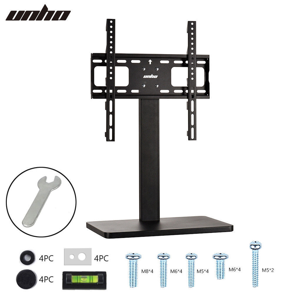 Adjustable TV Table Top Stand Desktop Bracket Mount For 2755" Samsung